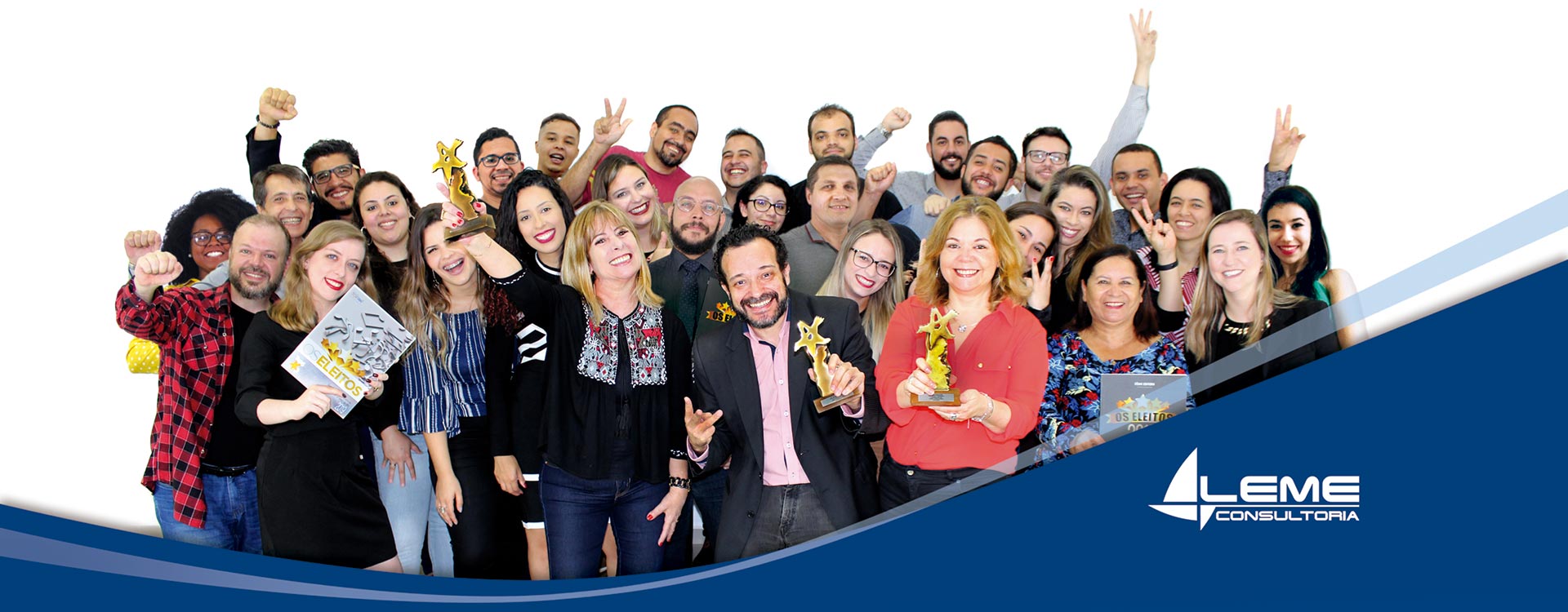 Equipe Leme Consultoria - Tetracampeã do Top of Mind